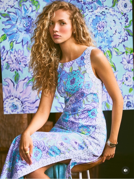 Lilly Pulitzer Dresses & Skirts - Lilly Pulitzer Marleigh Stretch Maxi Shift Dress NWT Size 14